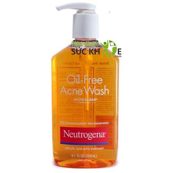 Sữa Rửa Mặt Neutrogena Oil-Free Acne Wash