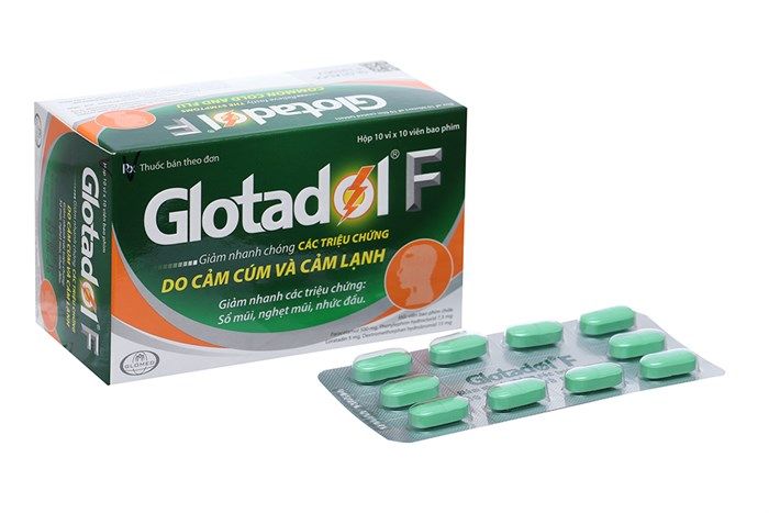 Trẻ em dưới 6 tuổi dùng thuốc Glotadol F theo chỉ định bác sĩ