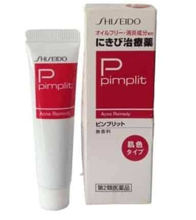 Kem Hỗ Trợ Cải Thiện Mụn Shiseido Pimplit Nhật Bản, Tròn trắng