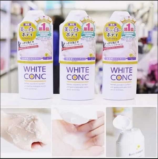 Sữa dưỡng trắng da White Conc Body Nhật Bản có bị bắt nắng không?