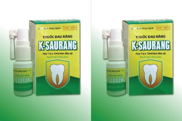 Thuốc đau răng K-saurang điều trị sưng mộng răng