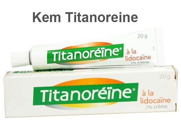 Thuốc Titanoreine bôi trị bệnh trĩ ngoại của Pháp