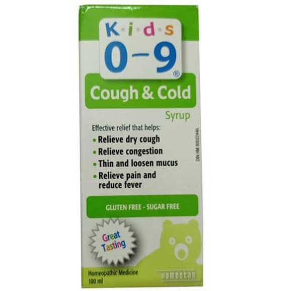 Siro ho cảm lạnh Cough & Cold Syrup for Kids 0 - 9y