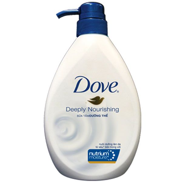 Sữa tắm trắng da hàng ngày Dove Deeply Nourishing
