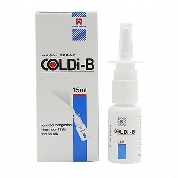 Thuốc xịt mũi trị viêm xoang Coldi-B