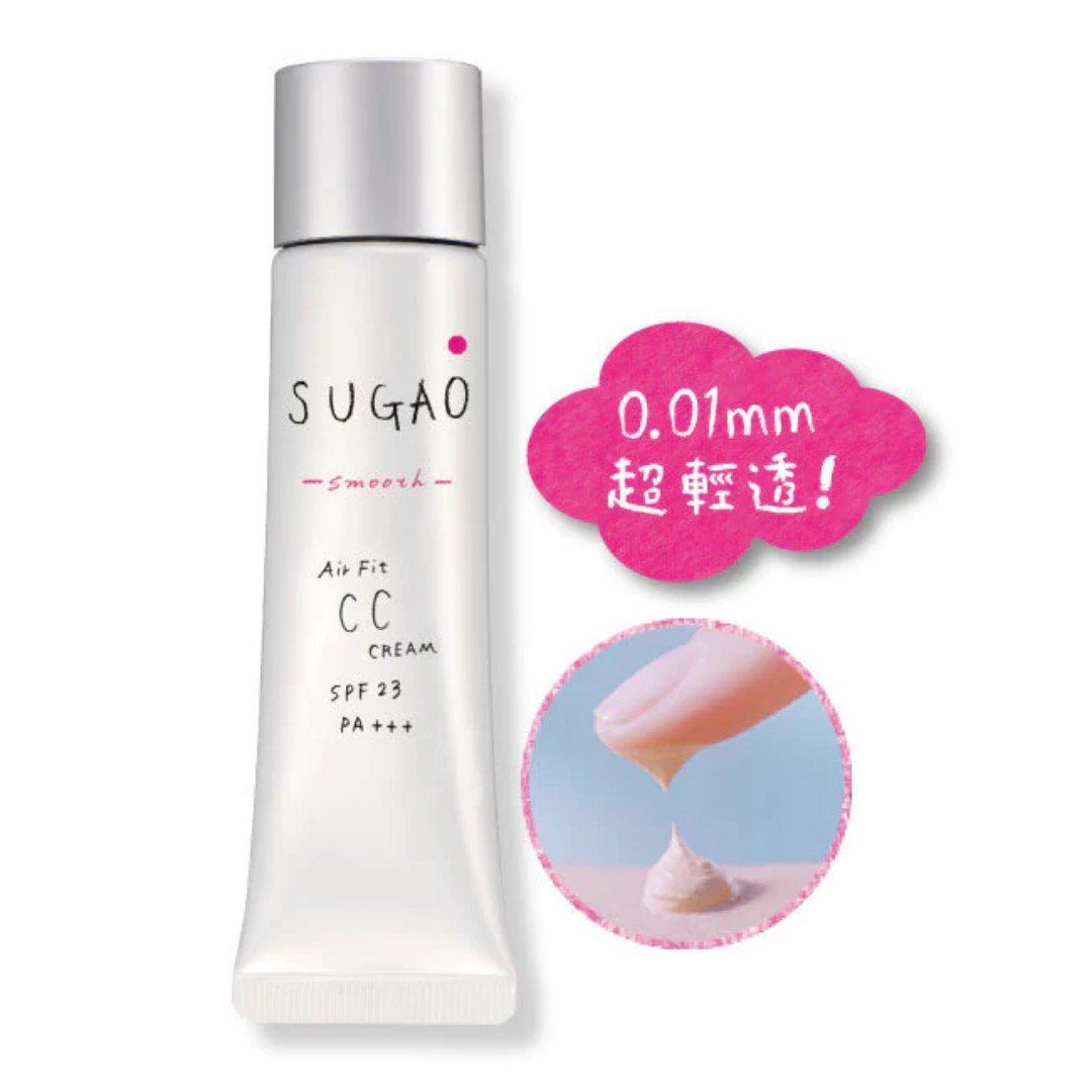Kem nền Sugao CC Cream Air Fit màu trắng