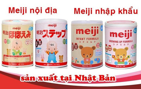 Sữa Meiji nội địa Nhật Bản hỗ trợ bé phát triển thông minh