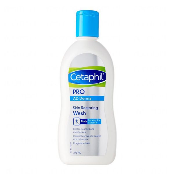 Sữa tắm Cetaphil Pro Ad Derma Skin Restoring Wash cho da nhạy cảm