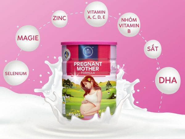 Sữa bầu hoàng gia Úc Pregnant Mother Fomula tốt cho bầu 3 tháng đầu