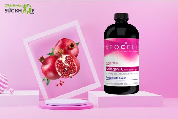 Collagen Neocell + C dạng nước uống Pomeganate