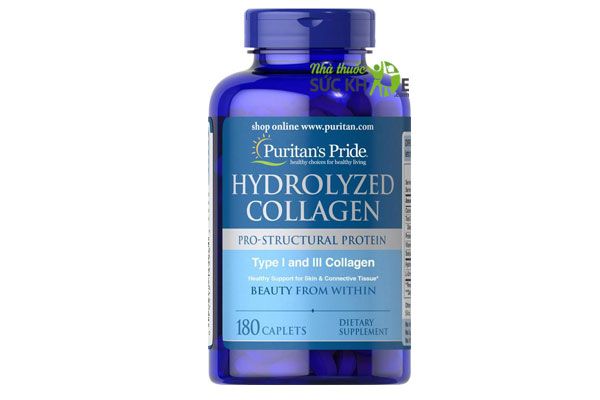 Collagen Puritan's Pride Hydrolyzed dạng thủy phân