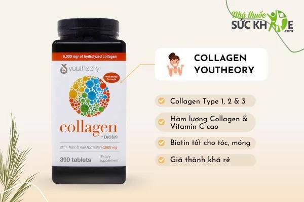Collagen Youtheory 1, 2 & 3 của Mỹ