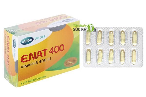 Vitamin e Nat 400 làm chậm quá trình lão hóa
