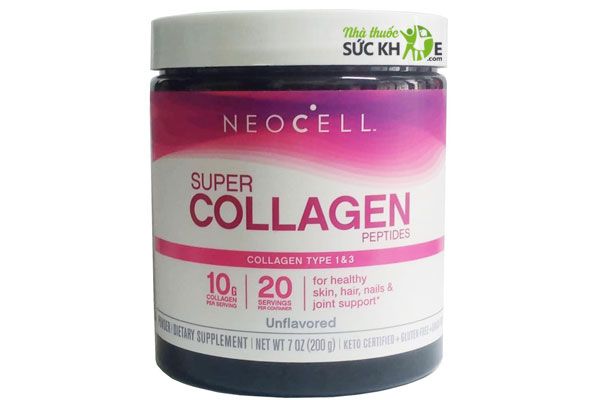 Super Collagen Neocell dạng bột 6600mg 7oz