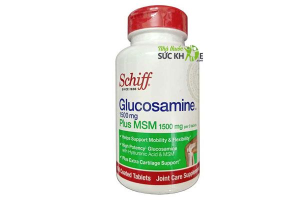 Schiff Glucosamine Plus MSM 1500mg 