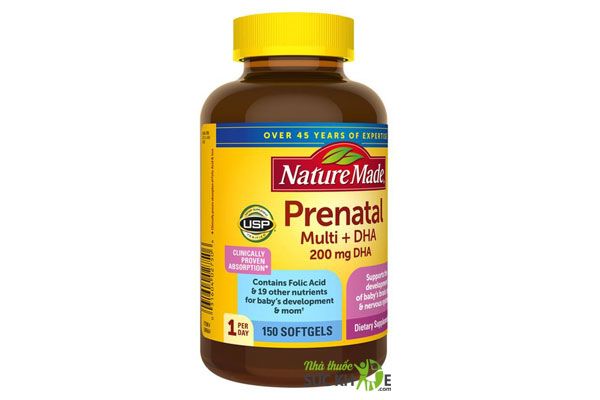Vitamin tổng hợp cho bà bầu Prenatal Multi DHA