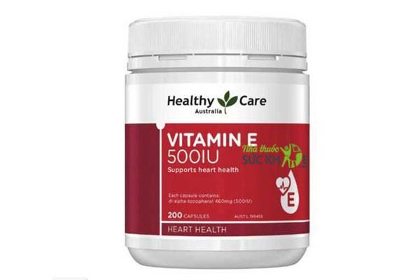 Vitamin E Healthy Care 500IU là vitamin E loại tốt nhất
