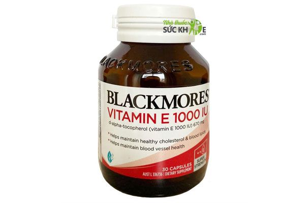 Vitamin E Blackmores Natural