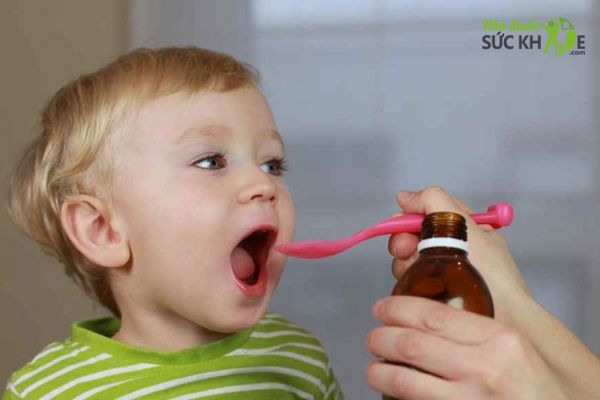 Siro có vị ngọt dễ uống nên được các bé ưa thích