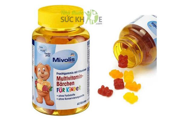 Vitamin tổng hợp trẻ em Kẹo gấu Das Gesunde Plus