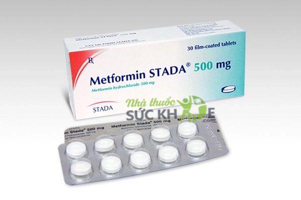 Thuốc tiểu đường Metformin STADA 500mg
