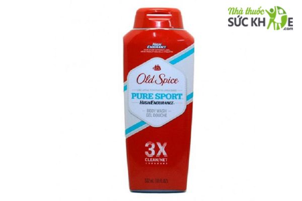 Sữa tắm Old Spice Pure Sport 3X Clean Net