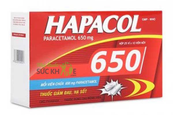 Thuốc giảm đau bụng kinh Hapacol