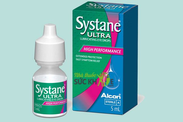 Thuốc nhỏ mắt làm giảm các triệu chứng khô mắt Systane
