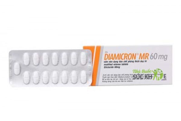 Thuốc trị bệnh tiểu đường Diamicron MR 60