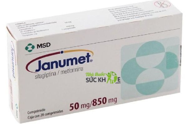 Thuốc trị tiểu đường Janumet 