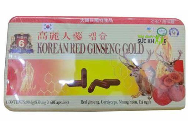 Viên hồng sâm Korean Red Ginseng Gold