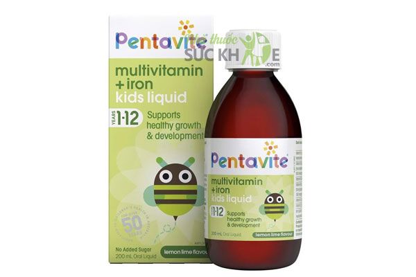 vitamin tổng hợp cho bé Pentavite