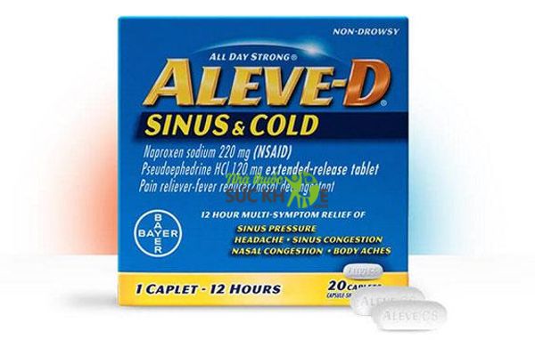 Thuốc Aleve-D Sinus & Cold