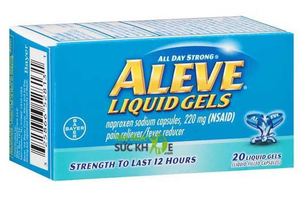 Thuốc Aleve Liquid Gels