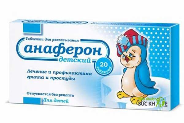 Anaferon là sản phẩm tăng đề kháng của Nga