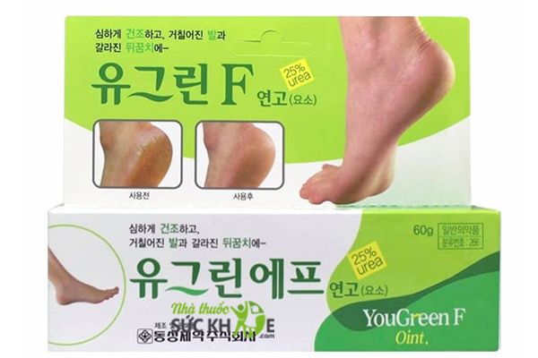 Kem trị nứt gót chân Hàn Quốc Young Green FOint