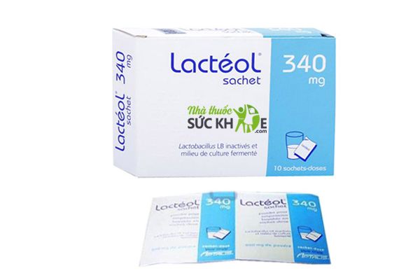 Lacteol Sachet trị tiêu chảy cho người lớn, trẻ em, trẻ sơ sinh