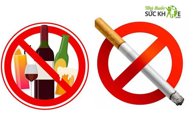 Kiêng hút thuốc và rượu bia khi sử dụng kháng sinh