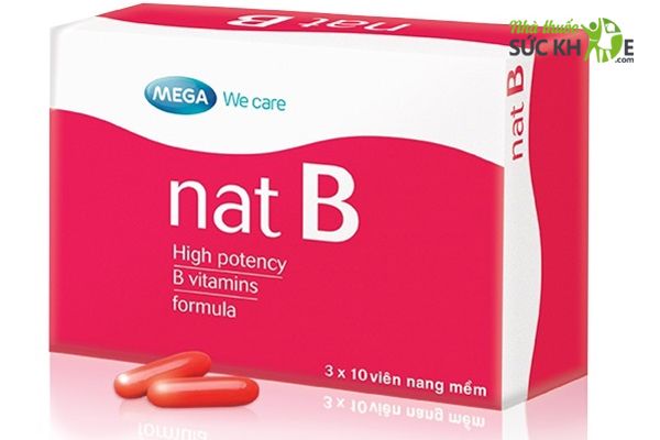 Thuốc điều trị chứng thiếu hụt vitamin B Nat B- Xuất xứ Úc
