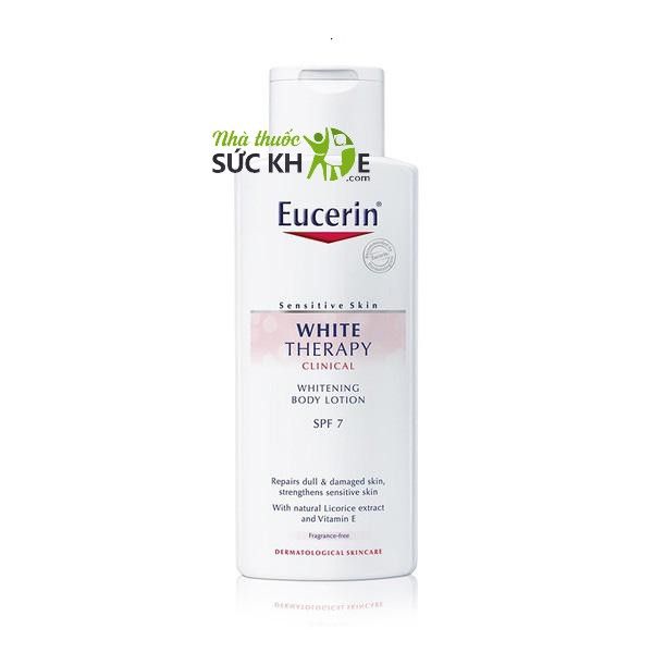 Sữa dưỡng thể Eucerin White Therapy Whitening Body Lotion SPF7