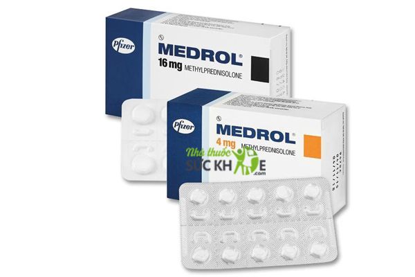 Uống thuốc Medrol với nước lọc