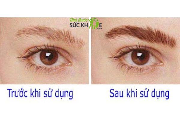 Thuốc mọc lông mày hỗ trợ đẩy nhanh tốc độ của quá trình