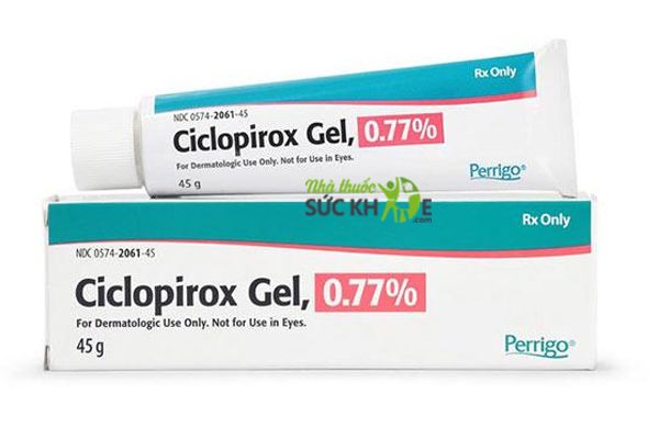 Thuốc trị lác Ciclopirox