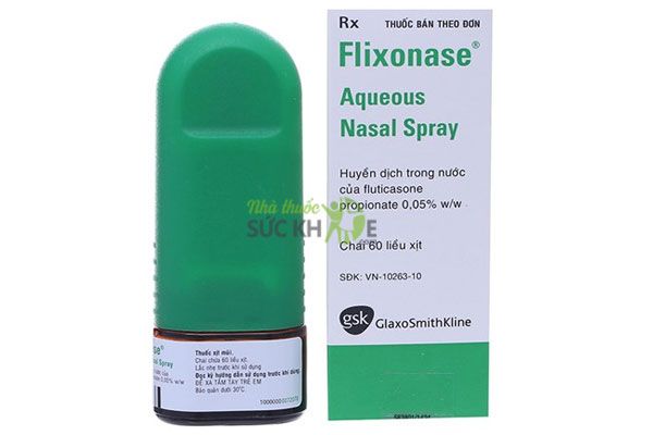 Thuốc xịt mũi Flixonase phòng và trị viêm mũi dị ứng