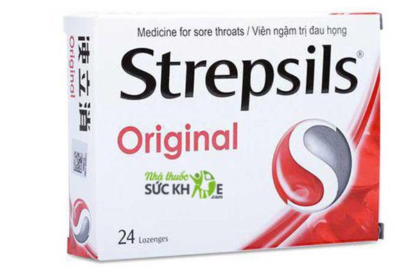 Thuốc ngậm ho Strepsils Original 