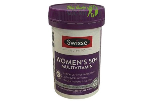 Vitamin tổng hợp Swisse Women's Ultivite 50+
