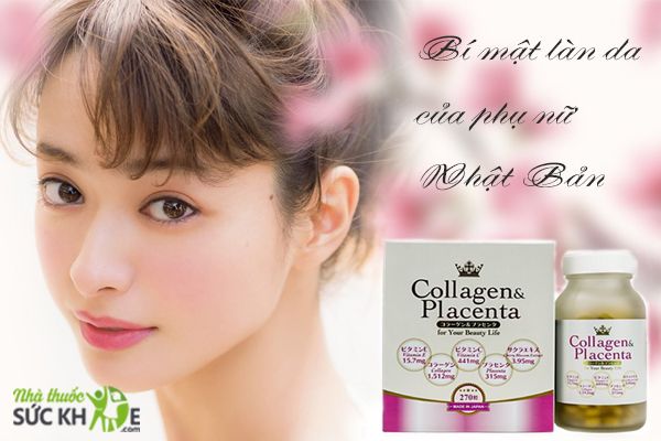 Collagen & Placenta chính hãng của Nhật