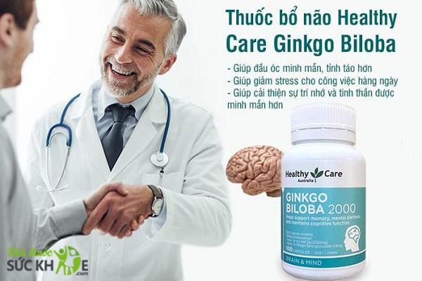 Ginkgo Biloba 2000 bổ não, tăng cường trí nhớ