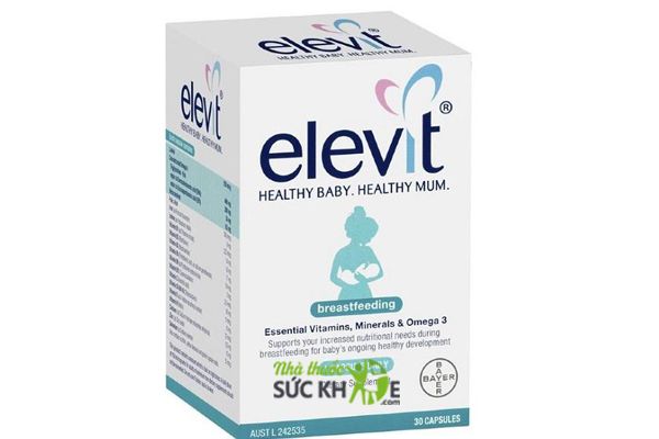 Cách uống thuốc Elevit sau sinh - Elevit Breastfeeding