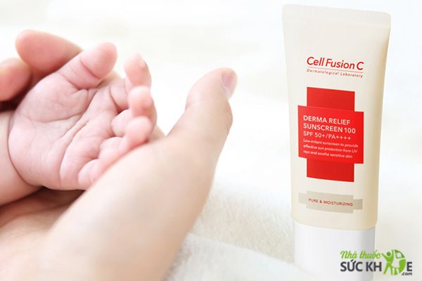 Kem chống nắng Cell Fusion C Derma Relief Sunscreen 100 SPF50+/PA++++